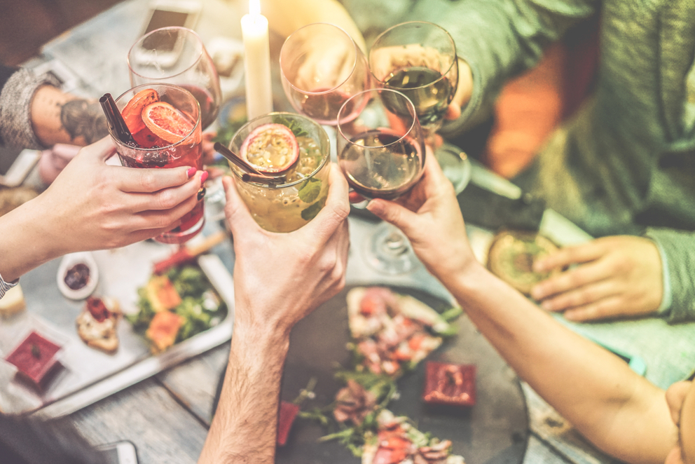 exceptional food energy and cocktails