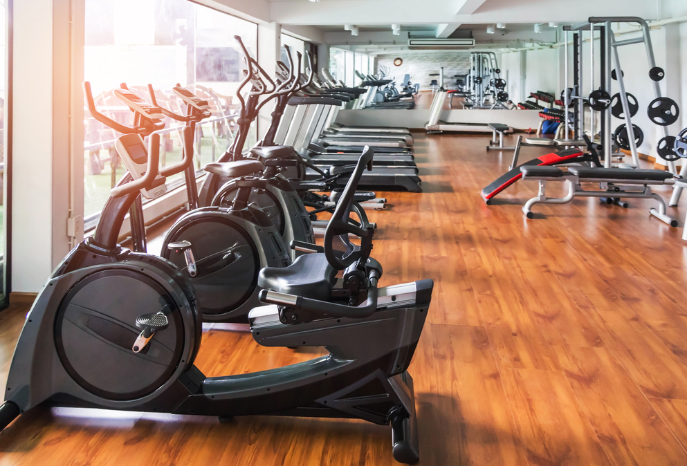 in room fitness options