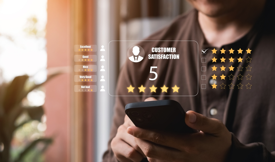positive customer reviews