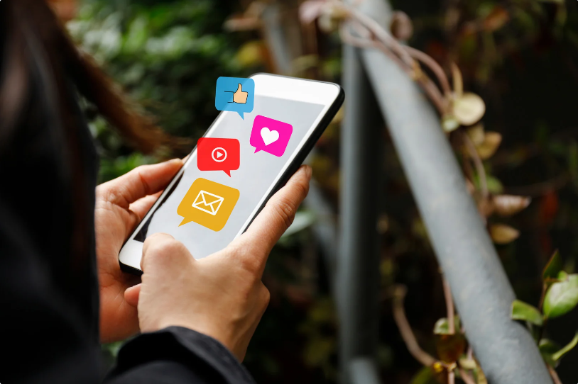 stay in the loop through social media