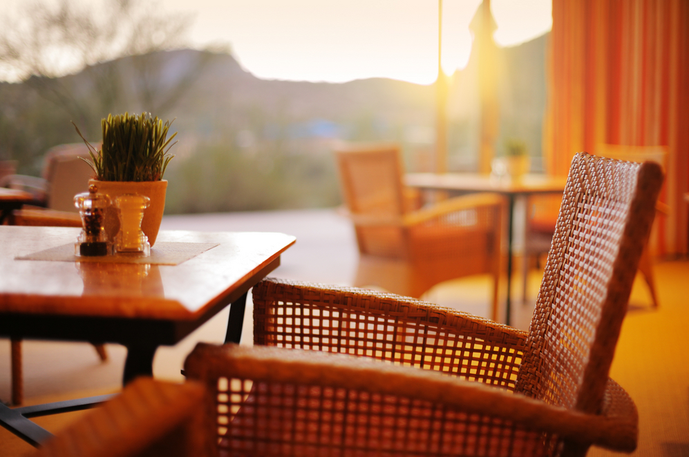 savour the scenic mountain view dining in double bay