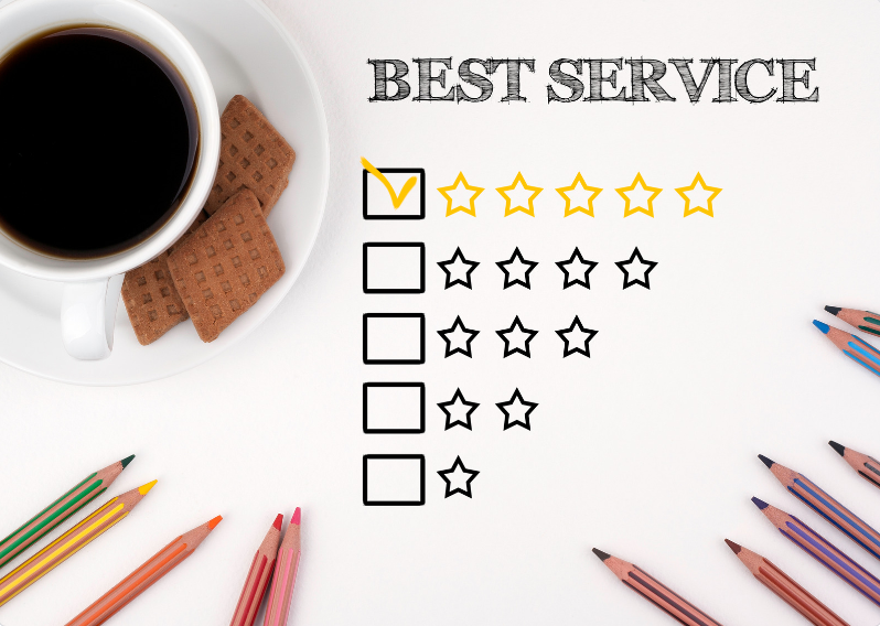 rewarding stellar customer service