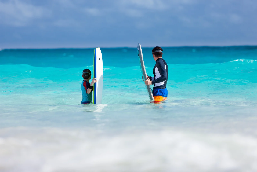 beaches and outdoor activities