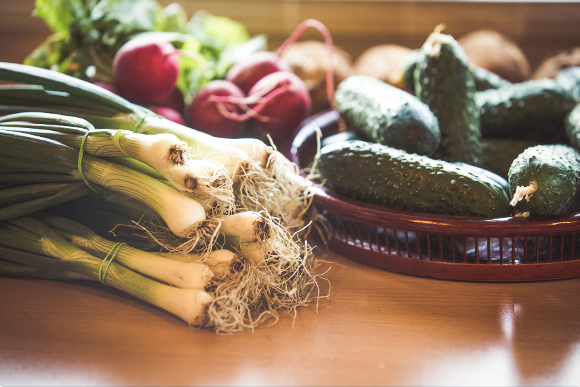 fresh and locally sourced ingredients