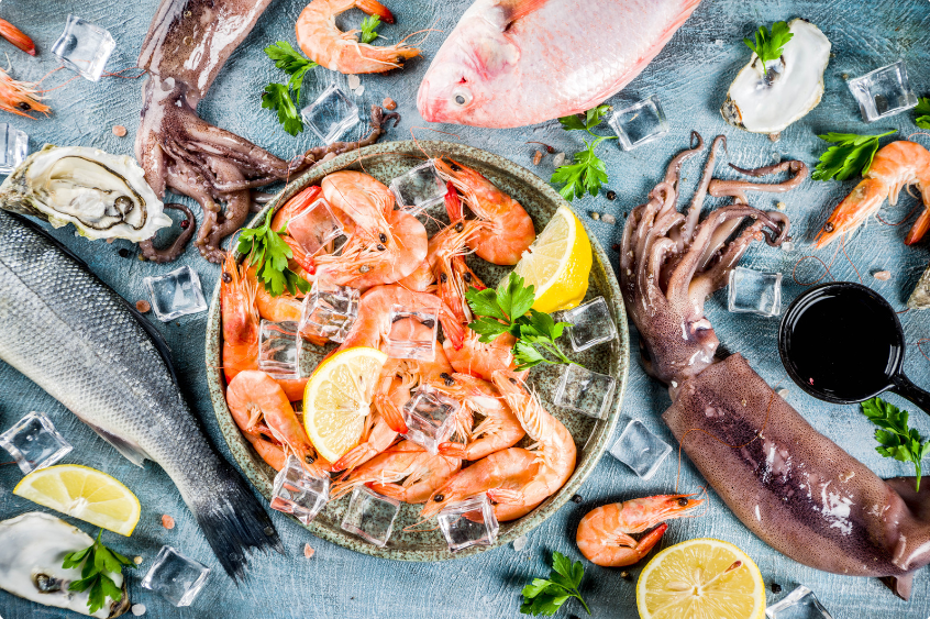 fresh seafood