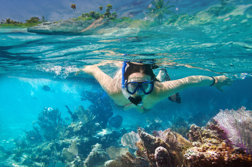 outdoor activities at nearby beaches and marinas
