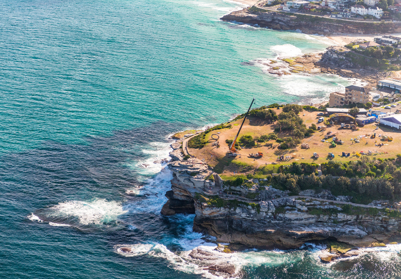 soak in the beautiful bay views